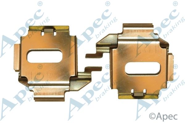 APEC BRAKING Комплектующие, колодки дискового тормоза KIT583